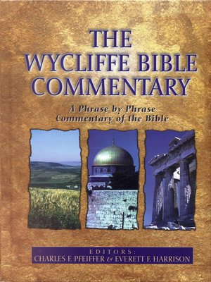 cover image of The Wycliffe Bible Commentary